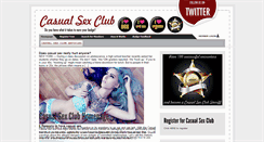 Desktop Screenshot of casualsexclub.co.za